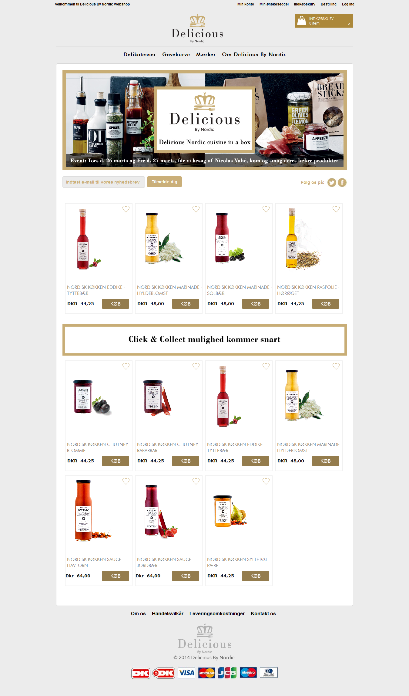 Delicious By Nordic Project